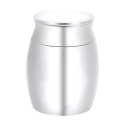 Personalised Dog Urn with Engraved Name, Dates & Paw Heart Design - Mini Keepsake Urn