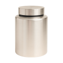 Personalised Dog Urn with Angel Pup Design – Engraved Stainless Steel Memorial Urn  with Name, Dates & Special Tribute