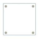Personalised Acrylic Dog Memorial Frame – Custom Pet Photo Plaque with Name & Heart Paw Design